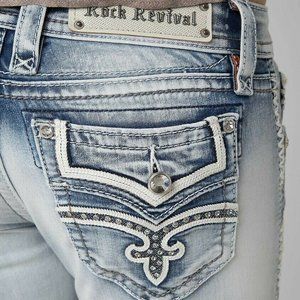 Rock Revival Raven jeans 26